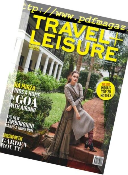 Travel+Leisure India & South Asia – November 2018 Cover