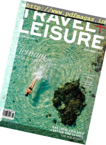 Travel+Leisure Southeast Asia – November 2018 Cover