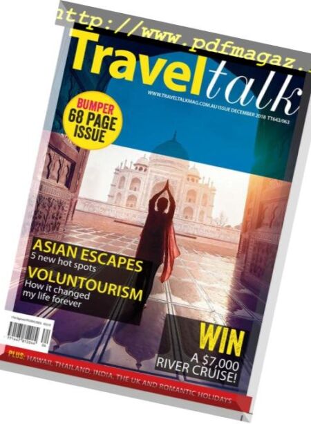 Traveltalk – November 2018 Cover