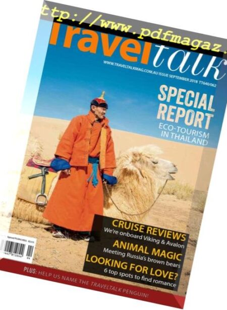 Traveltalk – September 2018 Cover