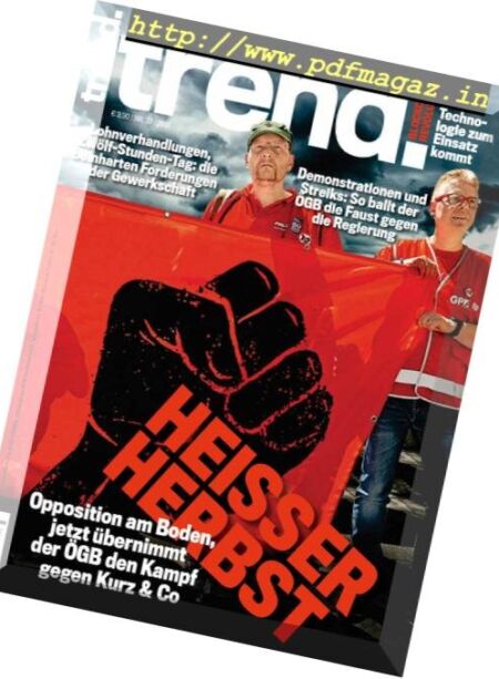 Trend – 14 September 2018 Cover