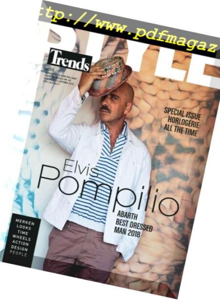 Trends Style Belgium – 4 Oktober 2018 Cover