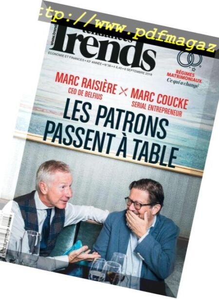 Trends Tendances – 6 Septembre 2018 Cover