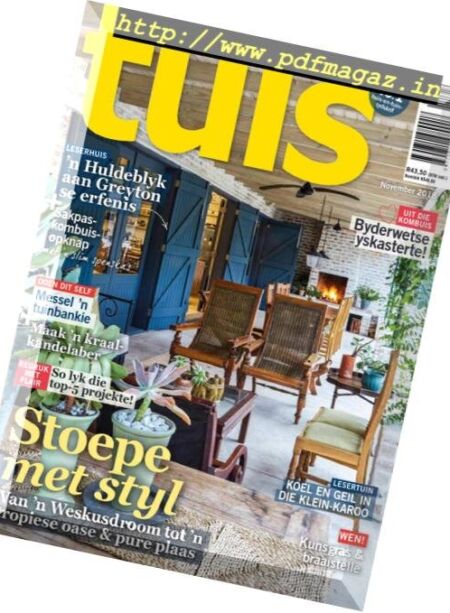 Tuis – November 2018 Cover