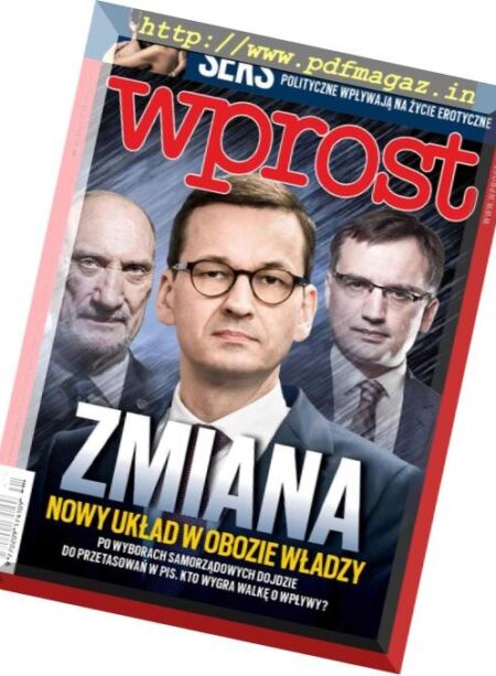 Tygodnik Wprost – 8 pazdziernika 2018 Cover