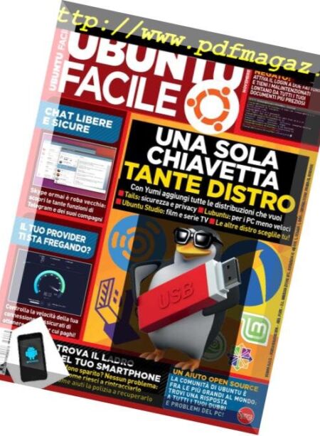 Ubuntu Facile – Novembre 2017 Cover