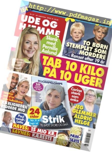Ude og Hjemme – 01 september 2018 Cover