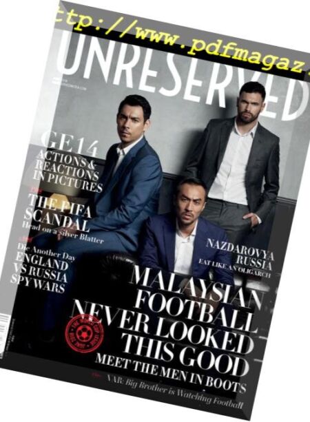 UNRESERVED – June 2018 Cover
