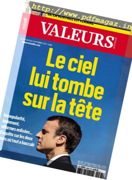 Valeurs Actuelles – 06 septembre 2018 Cover