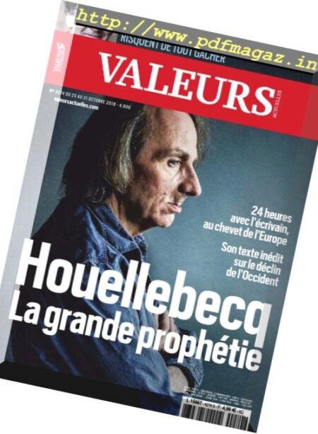 Valeurs Actuelles – 25 octobre 2018 Cover