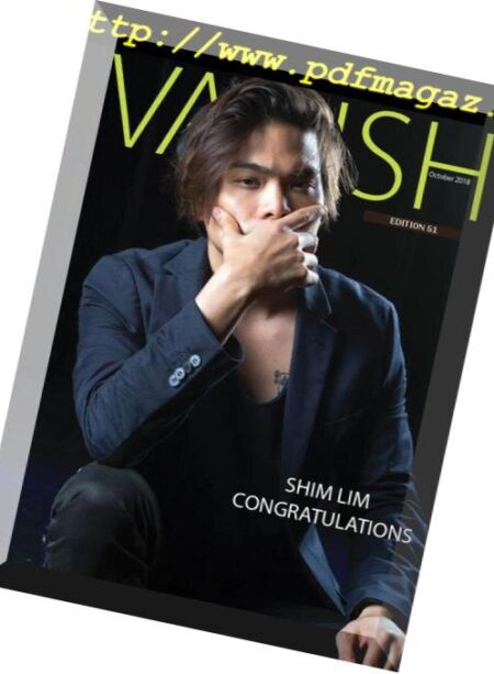 Vanish Magic Magazine – October 03, 2018 Cover