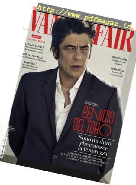 Vanity Fair Italia – 17 ottobre 2018 Cover