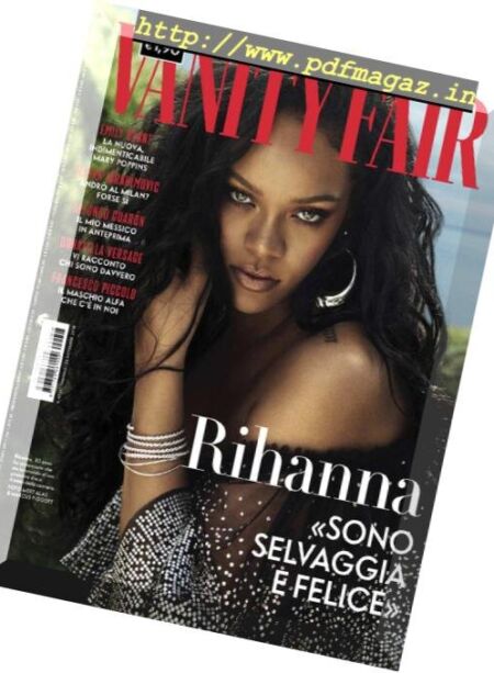 Vanity Fair Italia – 28 novembre 2018 Cover