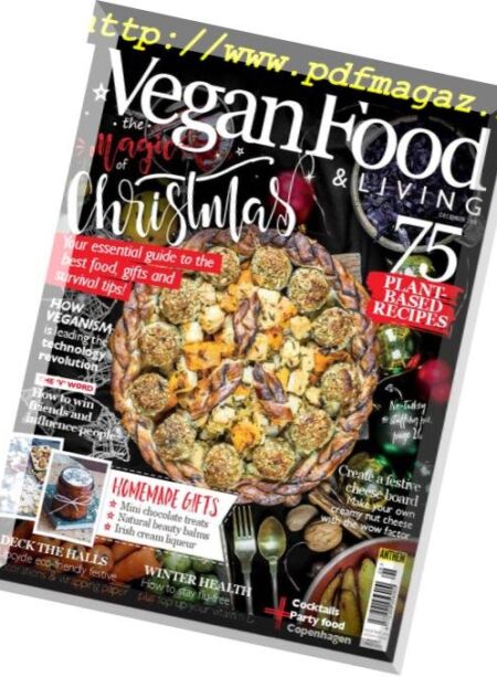 Vegan Food & Living – December 2018 Cover
