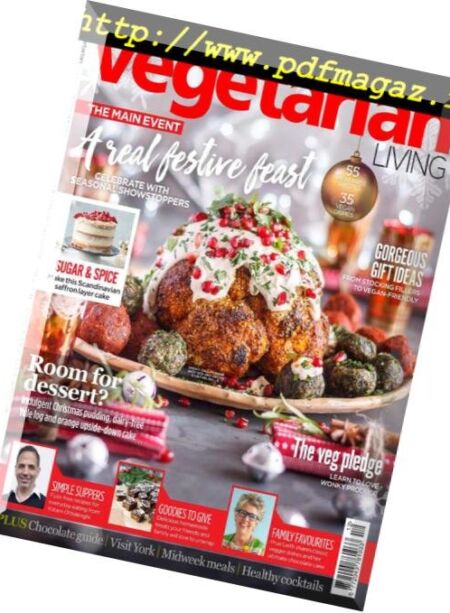 Vegetarian Living – December 2018 Cover
