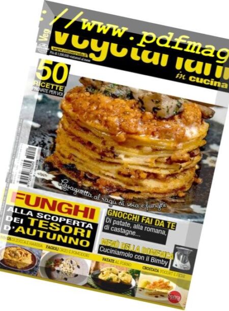 Vegetariani in Cucina – Ottobre-Novembre 2018 Cover