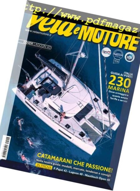 Vela e Motore – Giugno 2018 Cover