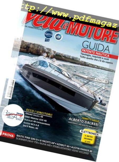 Vela e Motore – Ottobre 2018 Cover