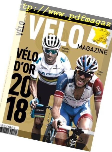 Velo Magazine – Novembre 2018 Cover