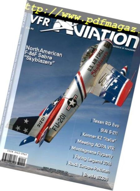 VFR Aviation – Agosto 2016 Cover