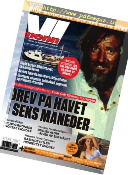 Vi Menn – 02 november 2018 Cover