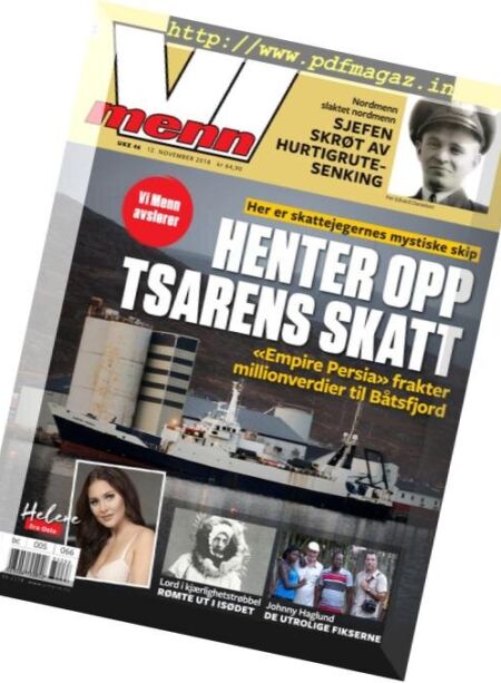 Vi Menn – 12 november 2018 Cover