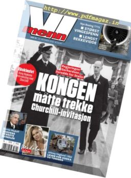 Vi Menn – 22 oktober 2018