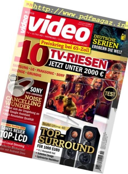 Video – November 2018 Cover