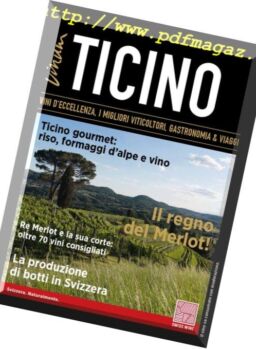 Vinum Speciale – SwissWine – Giugno 2018