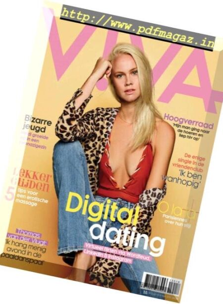 Viva Netherlands – 29 augustus 2018 Cover