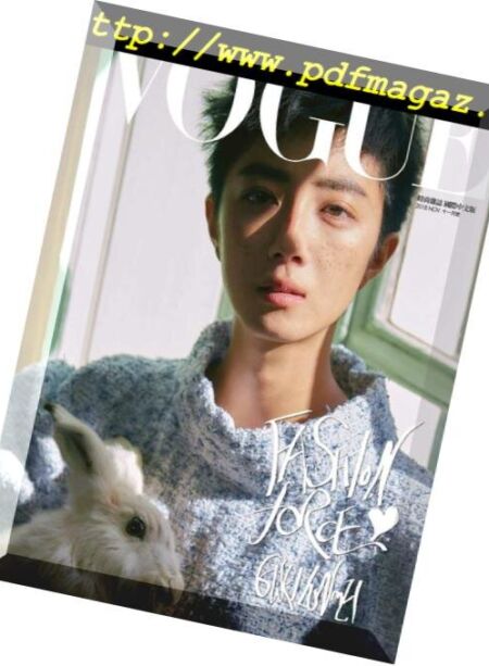 Vogue Taiwan – 2018-11-01 Cover