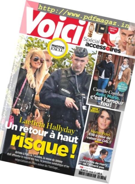 Voici – 12 Octobre 2018 Cover