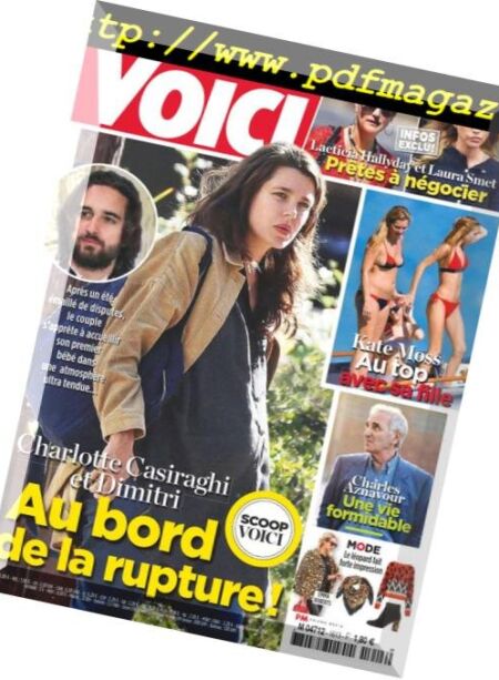 Voici – 5 Octobre 2018 Cover