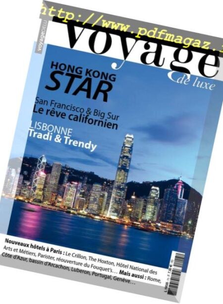 Voyage de Lux – novembre 2017 Cover