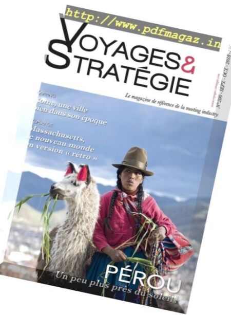 Voyages & Strategie – Septembre-Octobre 2018 Cover