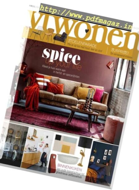 Vtwonen – november 2018 Cover