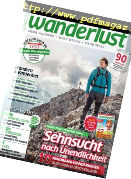 Wanderlust Germany – November 2018 – Januar 2019 Cover