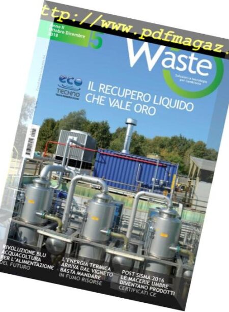 Waste – Ottobre-Dicembre 2018 Cover