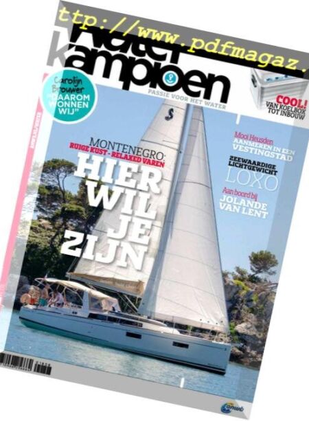 Waterkampioen – augustus 2018 Cover