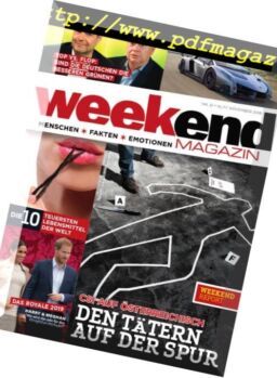 Weekend Magazin – November 2018