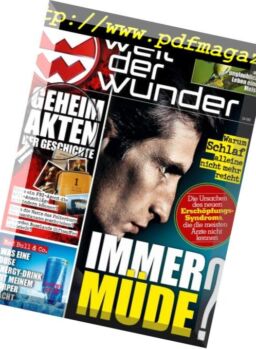 Welt der Wunder – November 2018