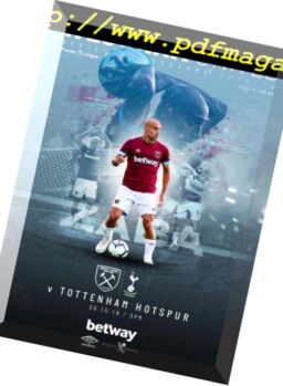 West Ham United Official Programmes – 21 October 2018
