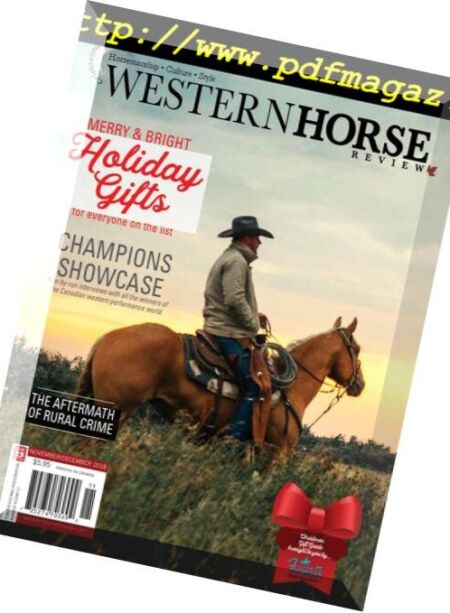 Western Horse Review – November 2018 Cover