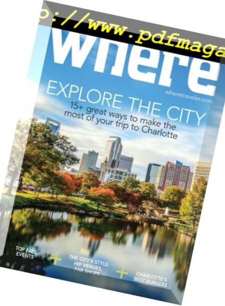 Where Charlotte – September-October 2016 Cover
