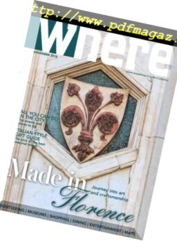 Where Florence – November 2018