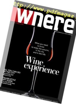 Where Florence – October 2018