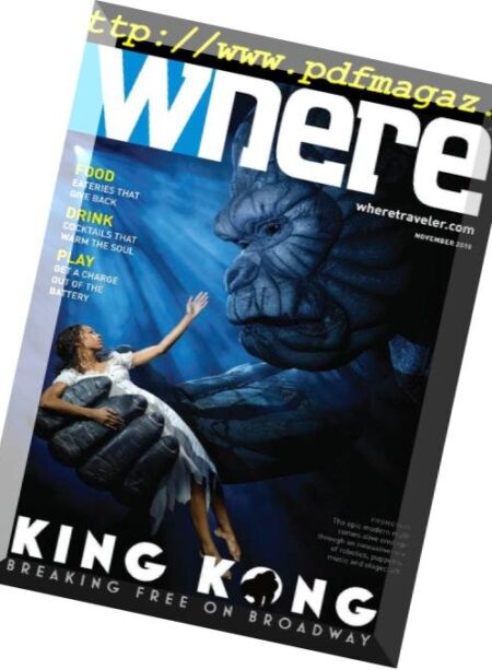 Where New York – November 2018 Cover