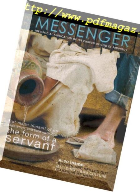 White Wing Messenger – August 2016 Cover