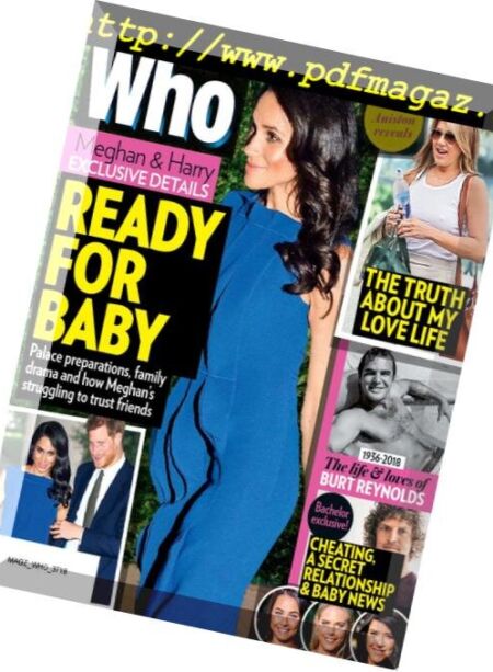 Who – September 24, 2018 Cover