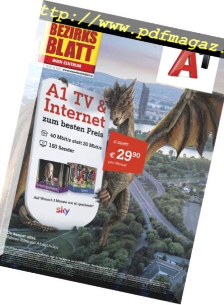 Wiener Bezirksblatt – November 2018 Cover